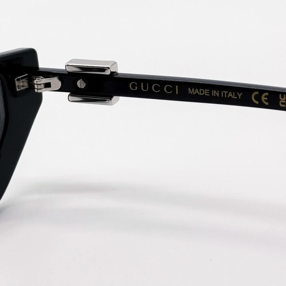 NEW GUCCI GG1683O 001 EYEGLASSES WOMEN BLACK EYEWEAR